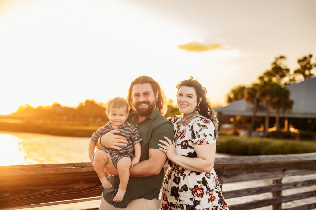 Saint Marys Waterfront Park Kingsland Georgia Family Photo
